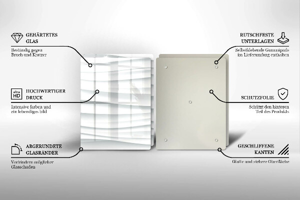 Cache plaque de cuisson Structure moderne