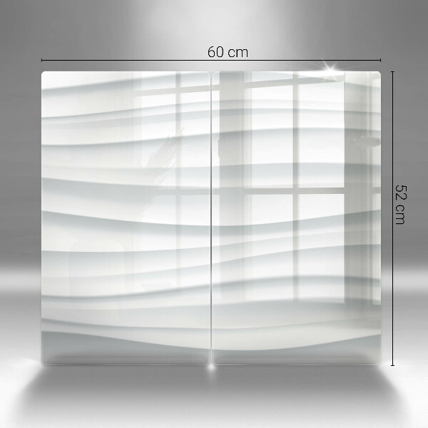 Cache plaque de cuisson Structure moderne