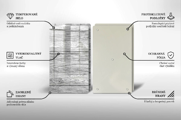 Cache plaque de cuisson Vieilles planches de bois