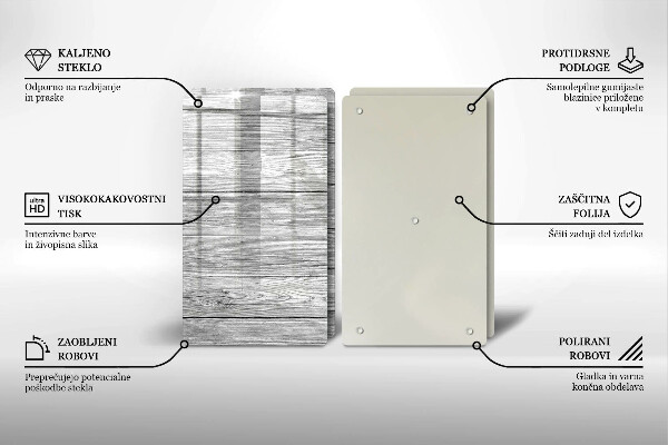 Cache plaque de cuisson Vieilles planches de bois