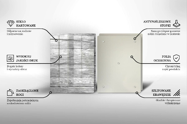 Cache plaque de cuisson Vieilles planches de bois