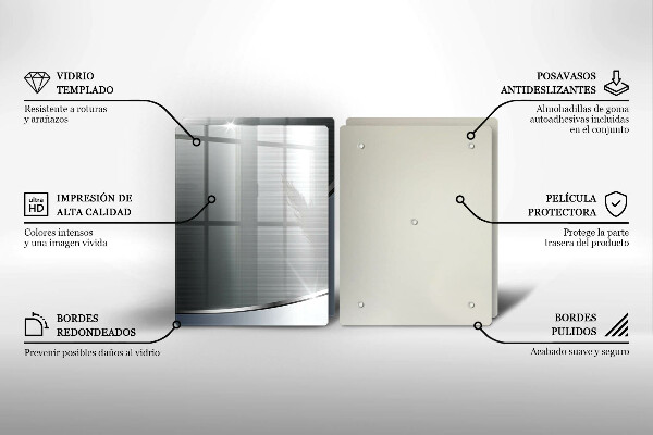 Protection plaque induction Modèle d'abstraction en métal