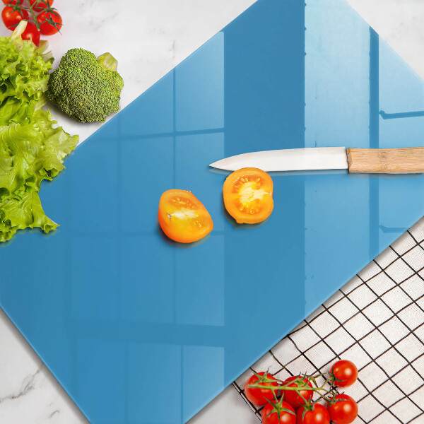 Protège plaque de cuisson Couleur bleue