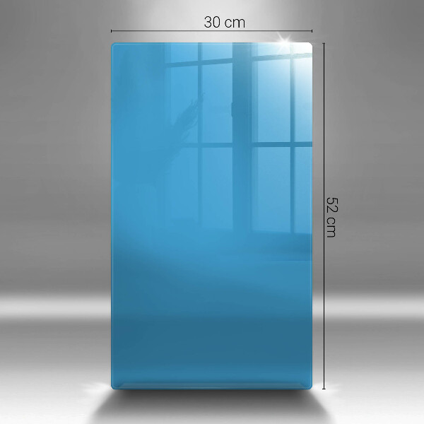 Protège plaque de cuisson Couleur bleue