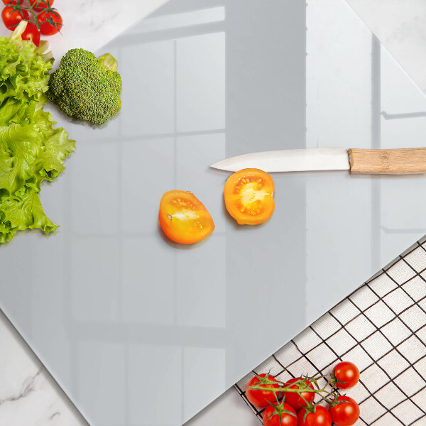 Protège plaque de cuisson couleur blanche