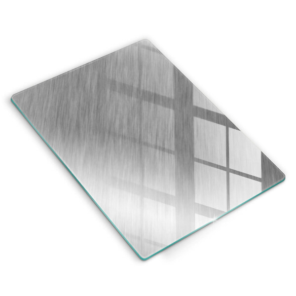 Protège plaque de cuisson Fond de texture métallique