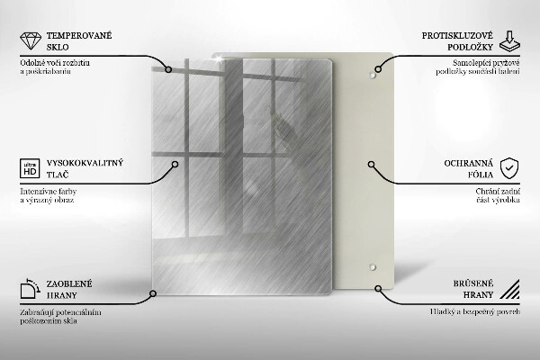 Protège plaque de cuisson Fond de texture métallique