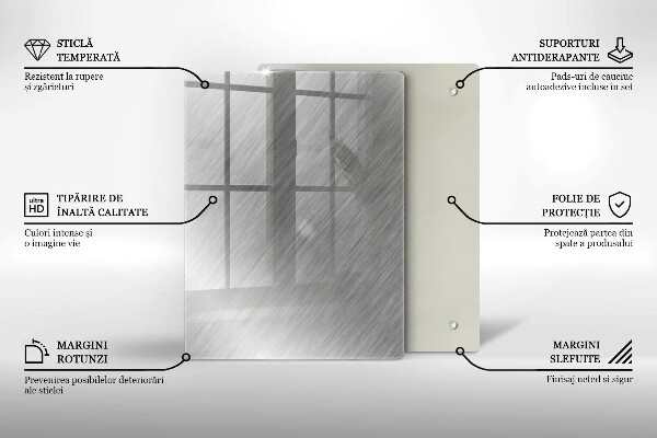 Protège plaque de cuisson Fond de texture métallique