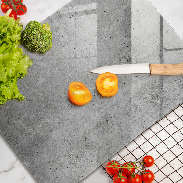 Protège plaque de cuisson Texture béton
