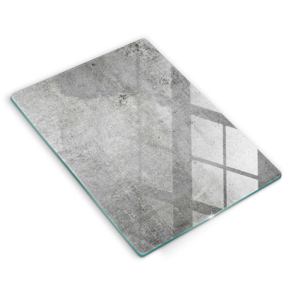 Protège plaque de cuisson Texture béton