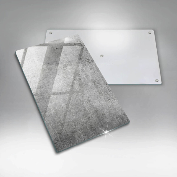 Protège plaque de cuisson Texture béton
