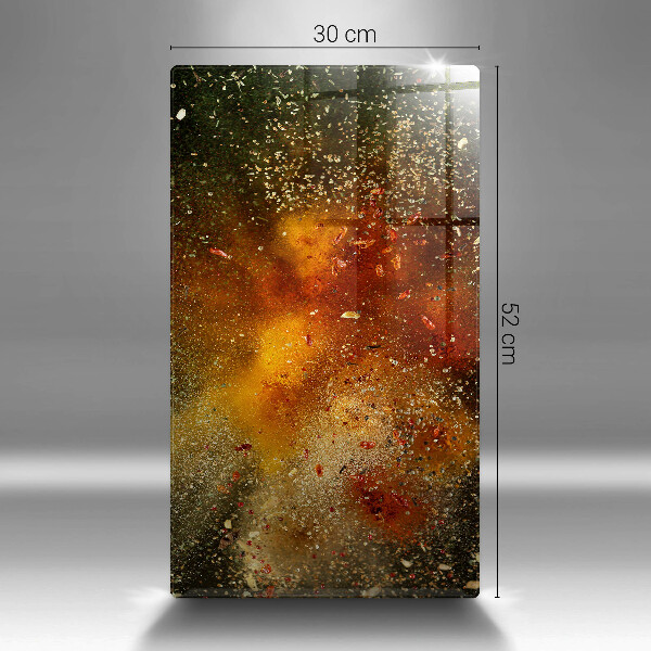 Protège plaque de cuisson Épices colorées