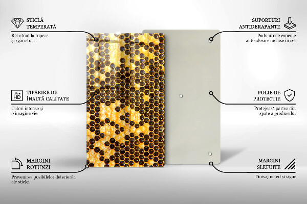 Protège plaque de cuisson Rayon de miel