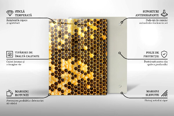 Protège plaque de cuisson Rayon de miel