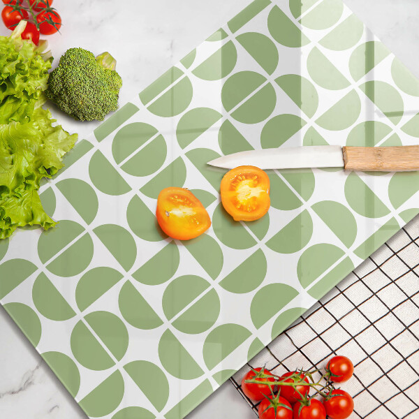 Protège plaque de cuisson Modèle de formes bohèmes