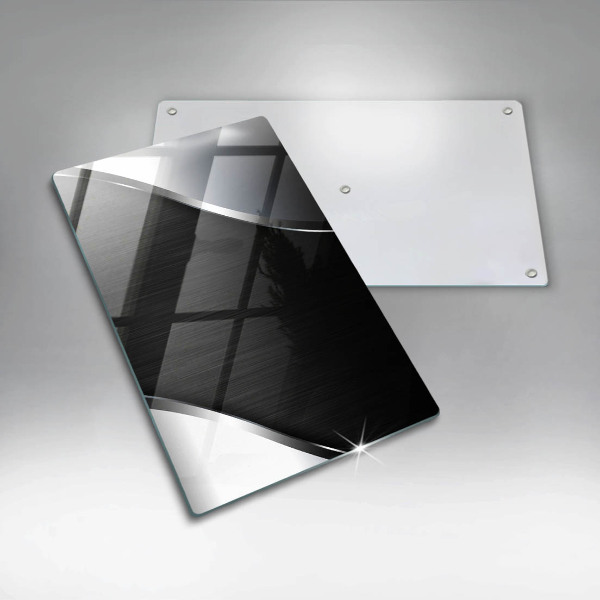 Protège plaque de cuisson Abstraction du métal