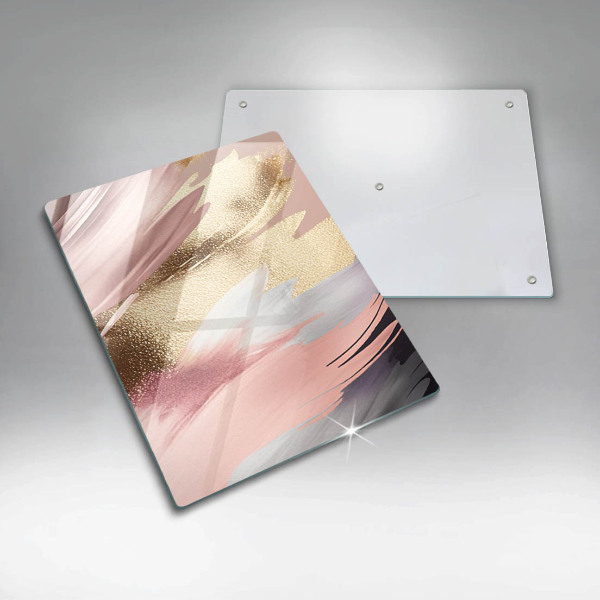 Protège plaque de cuisson Taches pastel