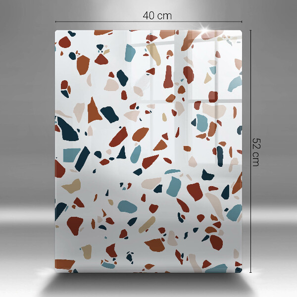 Protège plaque de cuisson Pierre décorative