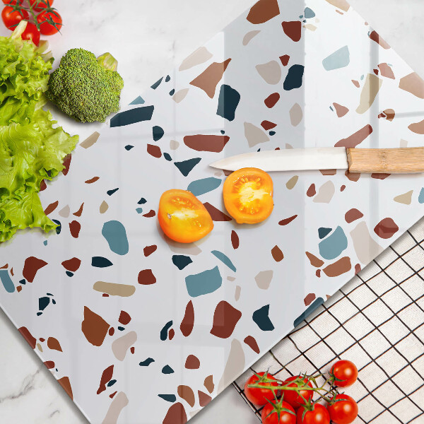 Protège plaque de cuisson Pierre décorative