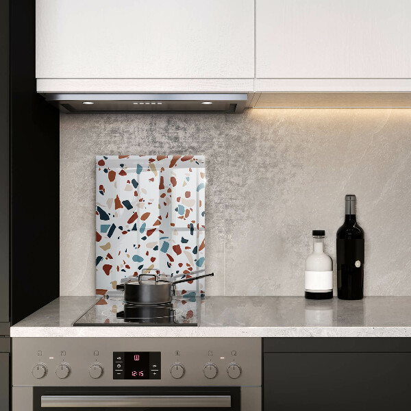 Protège plaque de cuisson Pierre décorative