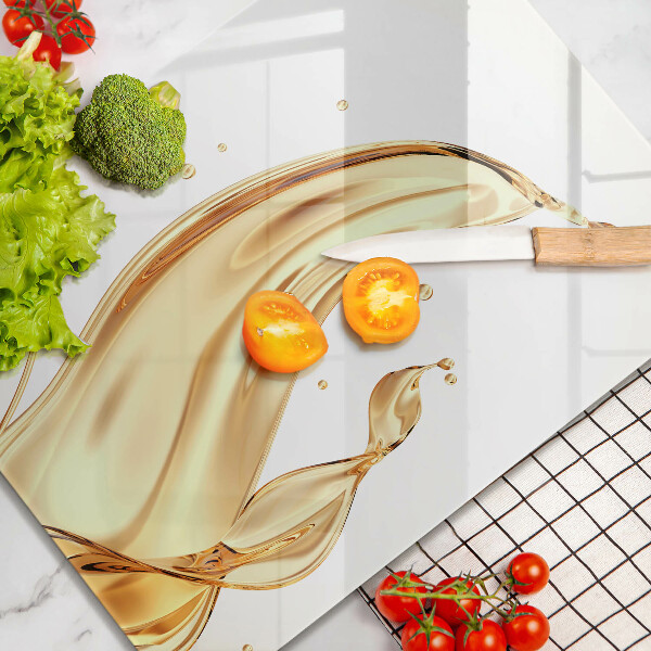 Protège plaque de cuisson huile d'olive