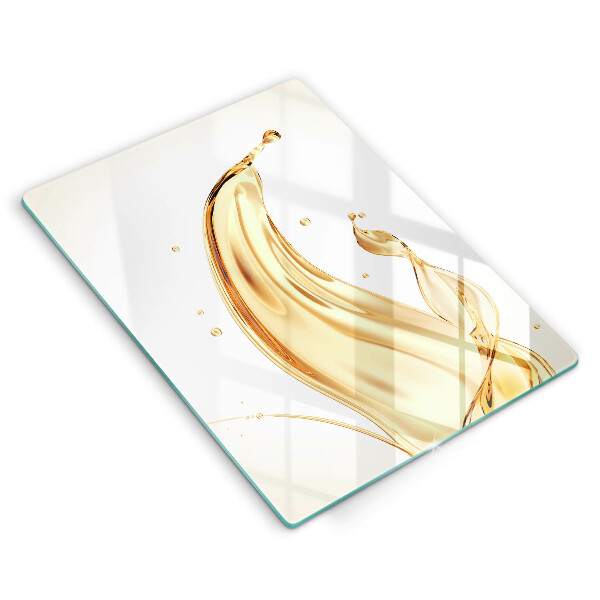 Protège plaque de cuisson huile d'olive