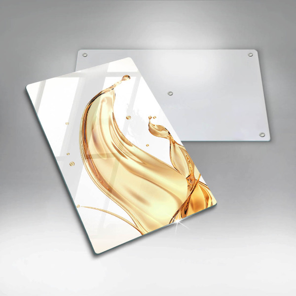 Protège plaque de cuisson huile d'olive