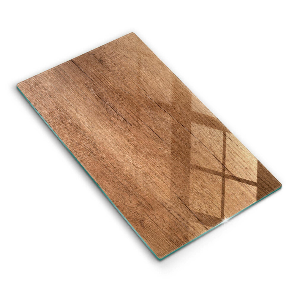 Protège plaque de cuisson Texture du bois
