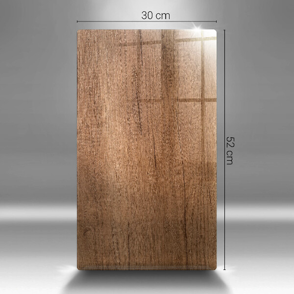 Protège plaque de cuisson Texture du bois