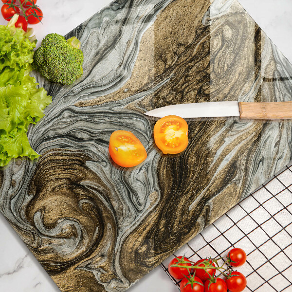 Protège plaque de cuisson Riche abstraction