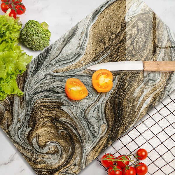 Protège plaque de cuisson Riche abstraction