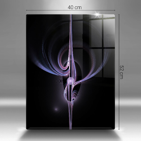 Protège plaque de cuisson Abstraction moderne