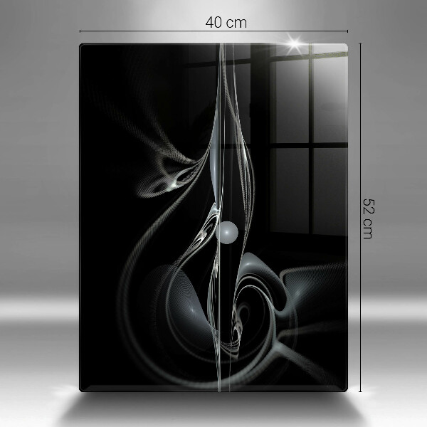 Protège plaque de cuisson Abstraction moderne