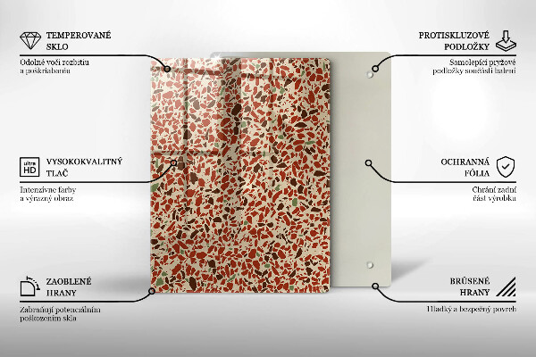 Protège plaque de cuisson Grès fin