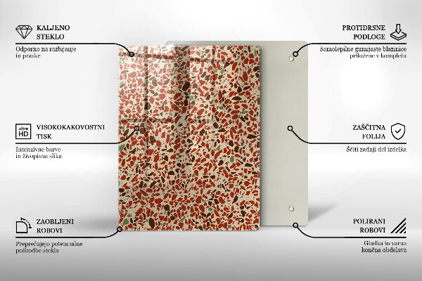 Protège plaque de cuisson Grès fin