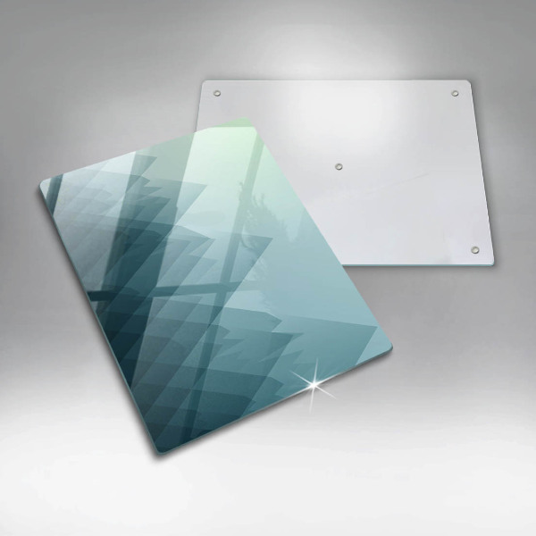 Protège plaque de cuisson Montagnes abstraites