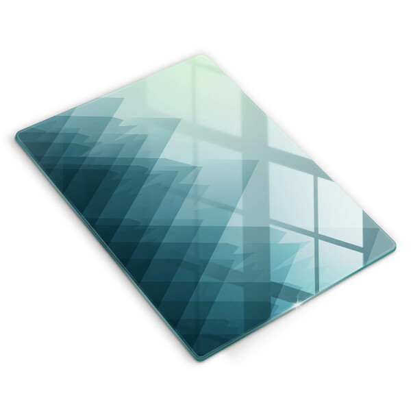 Protège plaque de cuisson Montagnes abstraites