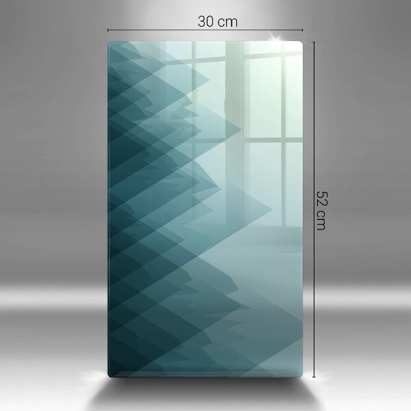 Protège plaque de cuisson Montagnes abstraites