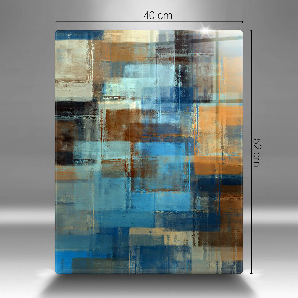 Protège plaque de cuisson Fond peint