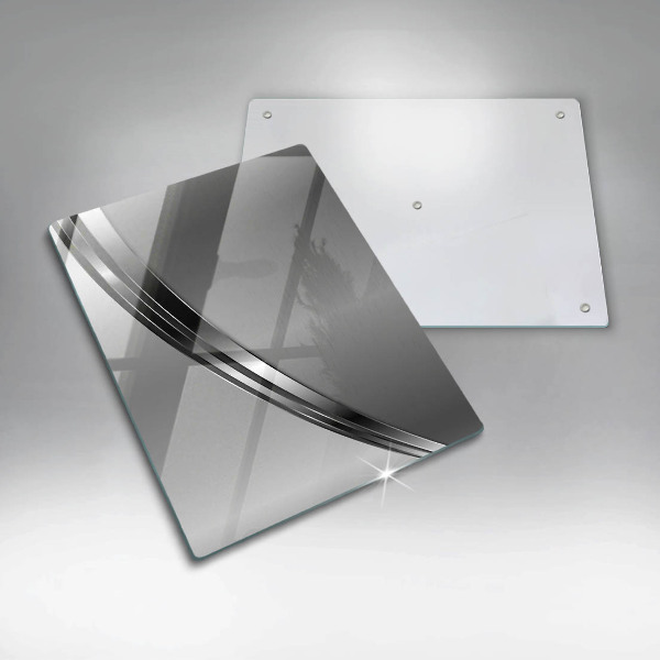 Protège plaque de cuisson Abstraction du métal