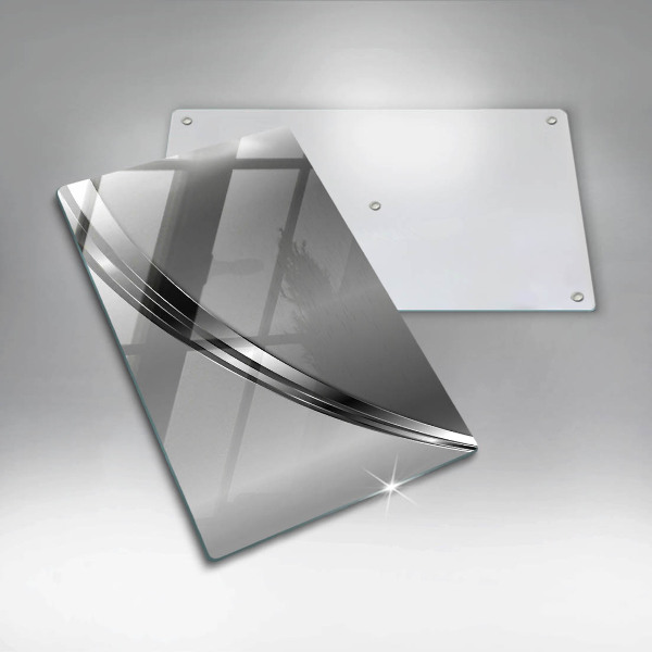 Protège plaque de cuisson Abstraction du métal