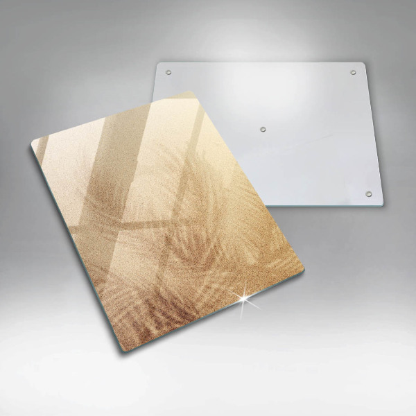 Protège plaque de cuisson Vacances à la plage et au sable