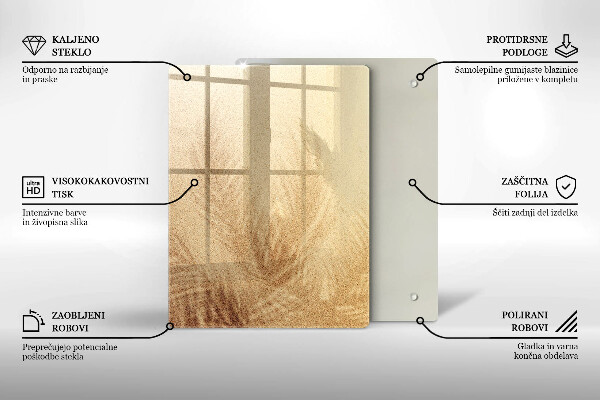 Protège plaque de cuisson Vacances à la plage et au sable