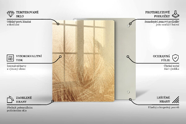 Protège plaque de cuisson Vacances à la plage et au sable