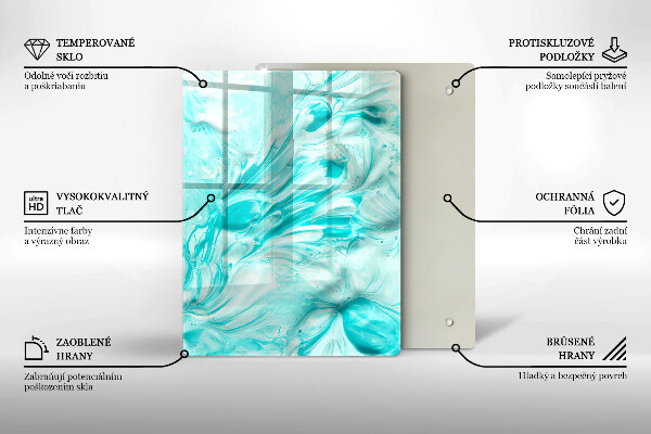 Protège plaque de cuisson Peintures abstraites