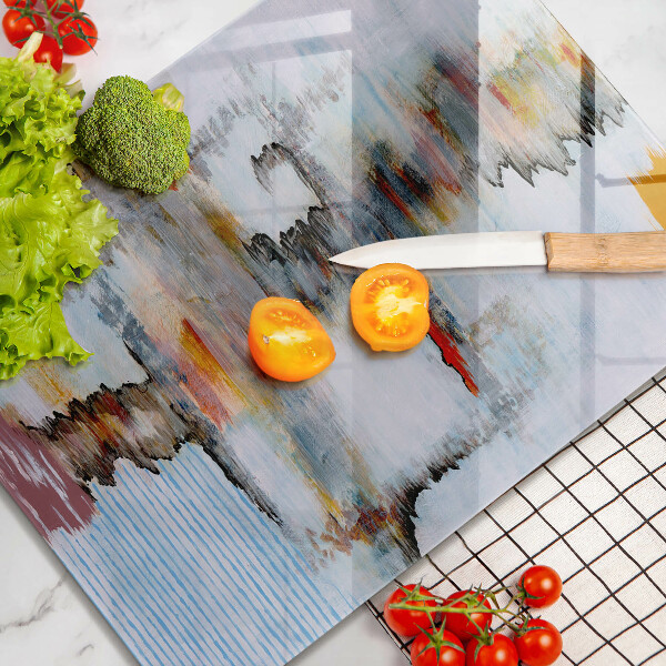 Protège plaque de cuisson Peintures abstraites