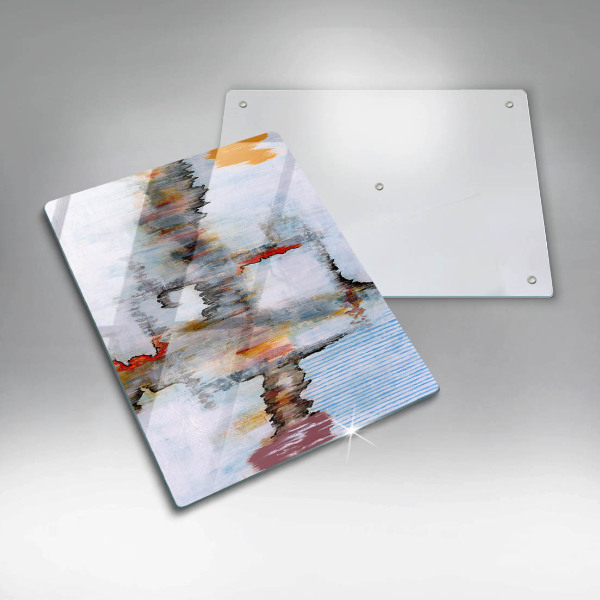 Protège plaque de cuisson Peintures abstraites