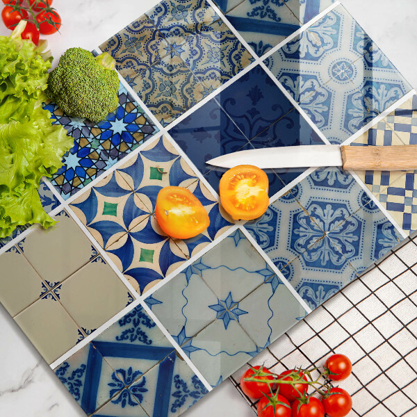 Protège plaque de cuisson Carreaux de carreaux décoratifs