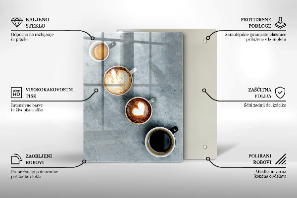 Protège plaque de cuisson Cuisine - tasses à café