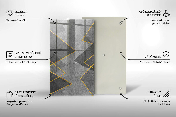 Protège plaque de cuisson Formes pointues